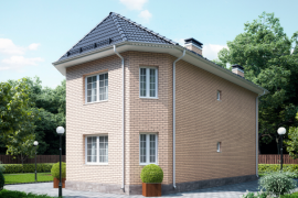 Двухэтажный дом 106кв.м