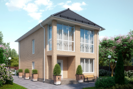 Двухэтажный дом 130кв.м