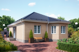 Дом 86 кв.м на 3 сот.