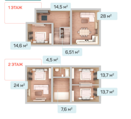 Дом 120кв.м на 3 сотках