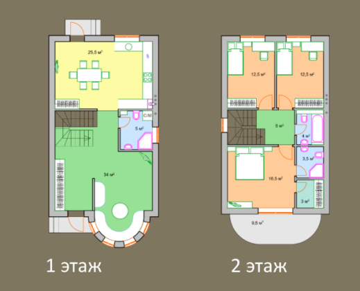 Дом 140кв.м 3сот. ИЖС