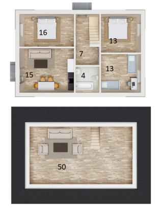 Дом в пос.Индустриальный 120кв.м