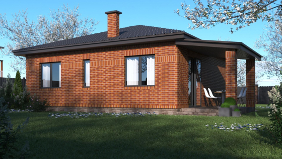 Дом 75кв.м на 6 сотках