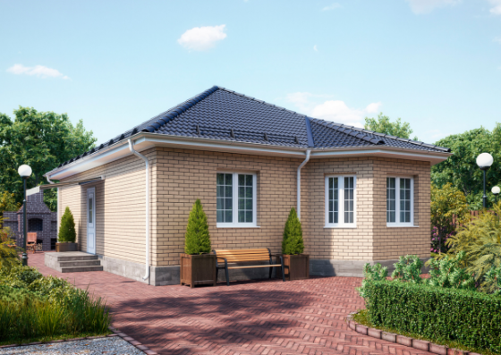 Дом 86 кв.м на 3 сот.