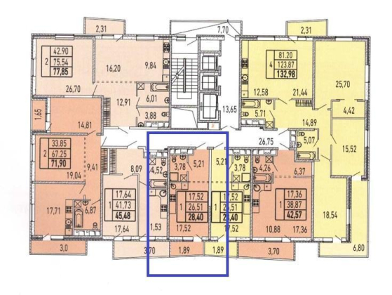 Студия в ЖК Элегант