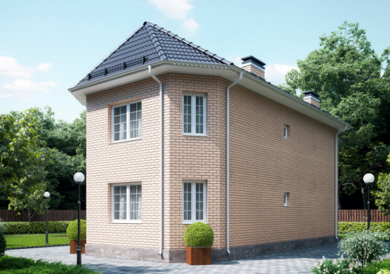 Двухэтажный дом 106кв.м