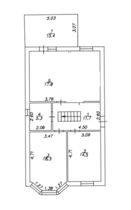 Дом 70кв.м на 3сот.