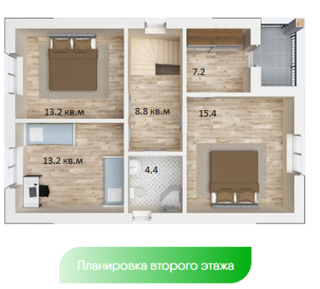 Дом 140кв.м 3 сот. ИЖС