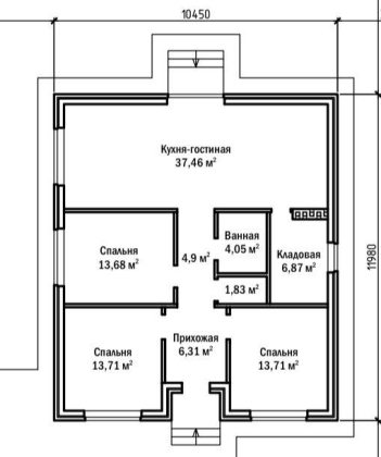 Дом 110 кв.м 6,2 сотки ДНТ Новознамен...