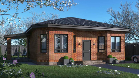 Дом 75кв.м на 6 сотках