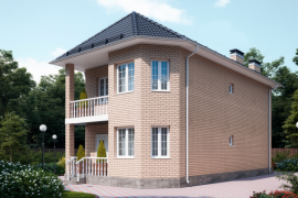 Дом 100кв.м на 3 сот.