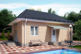 Дом 56 кв.м на 3 сот.