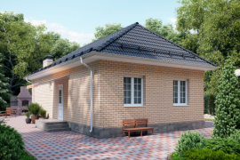 Дом 68 кв.м на 3 сот.