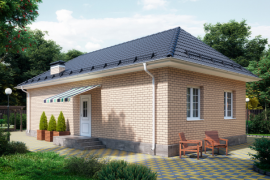 Уютный дом 74кв.м на 3 сот.